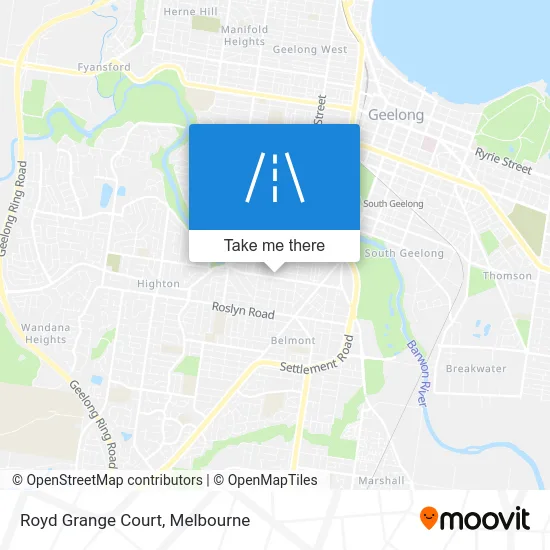 Mapa Royd Grange Court