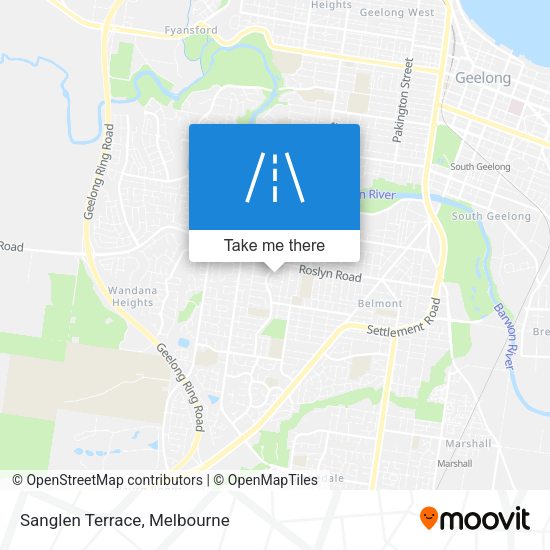 Sanglen Terrace map