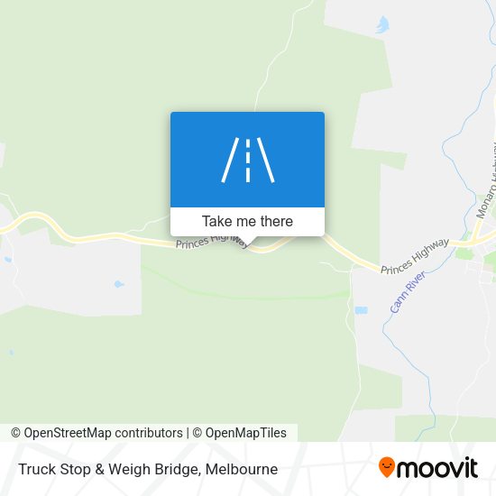 Truck Stop & Weigh Bridge map