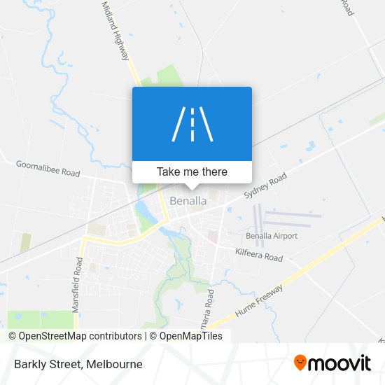 Barkly Street map