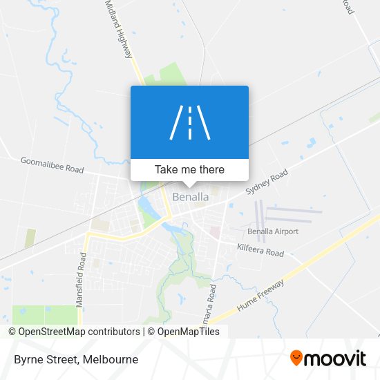 Byrne Street map