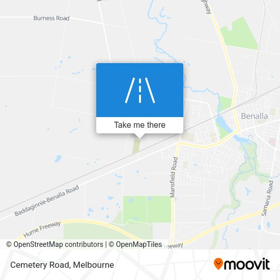 Cemetery Road map