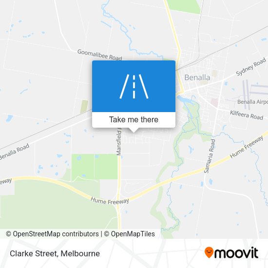 Clarke Street map