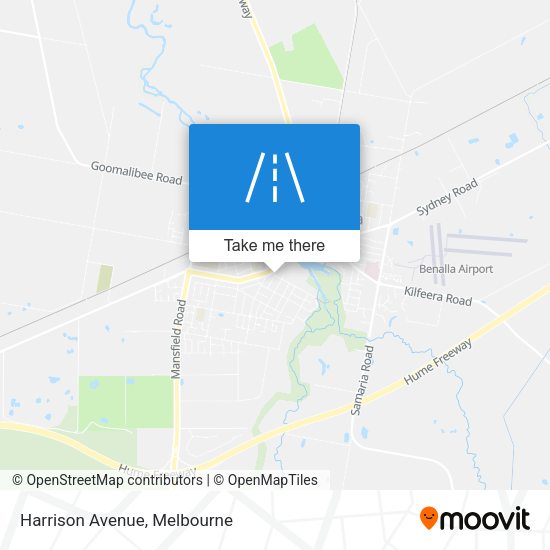 Harrison Avenue map