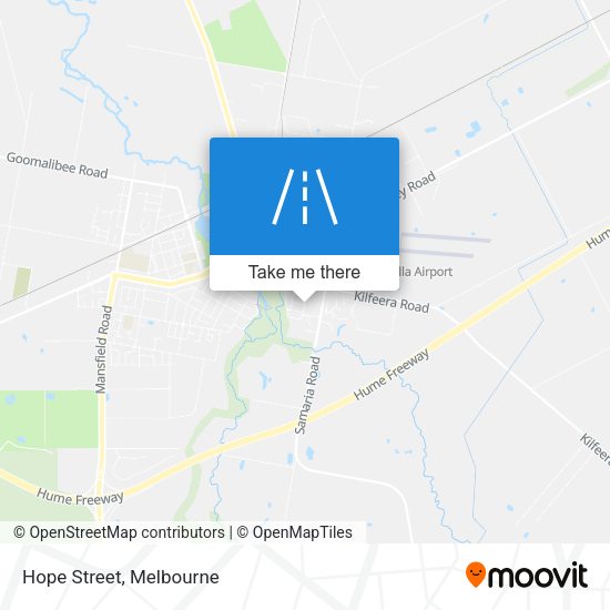 Hope Street map