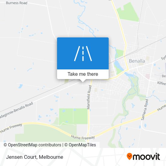 Jensen Court map