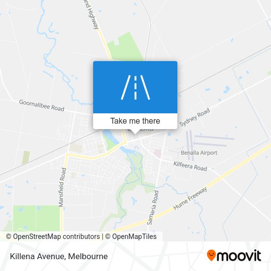 Killena Avenue map