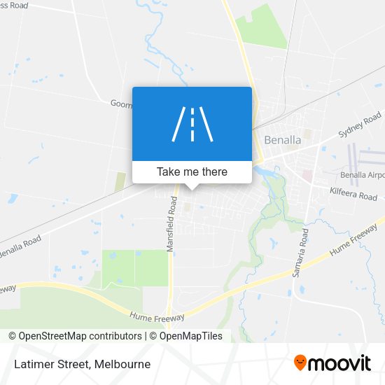 Latimer Street map