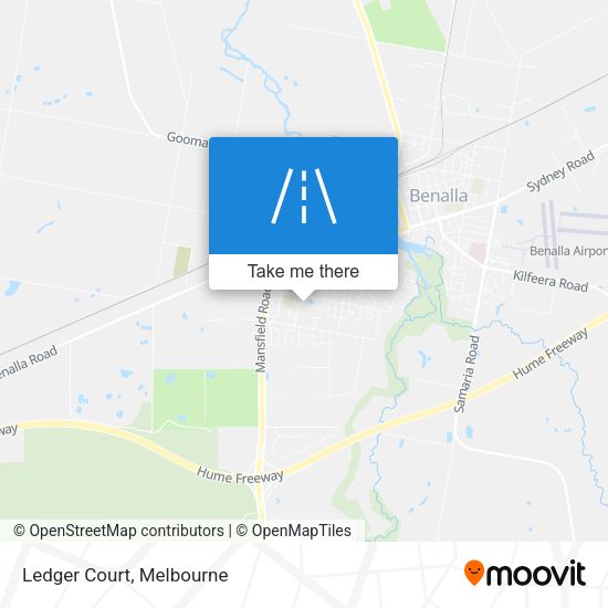 Ledger Court map