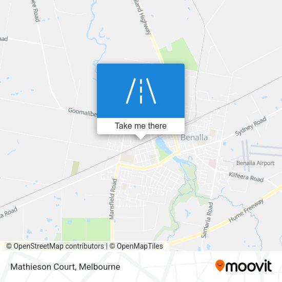 Mathieson Court map