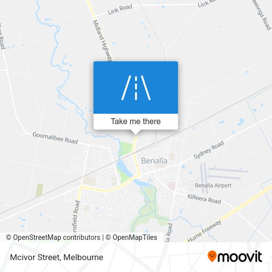 Mcivor Street map
