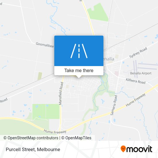 Purcell Street map