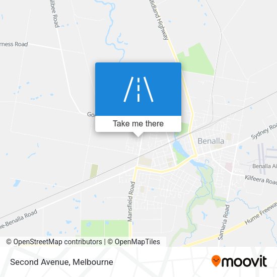 Second Avenue map