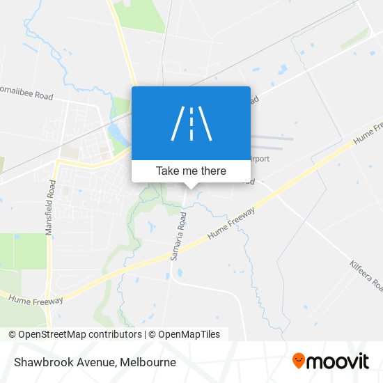 Shawbrook Avenue map