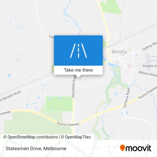 Statesman Drive map