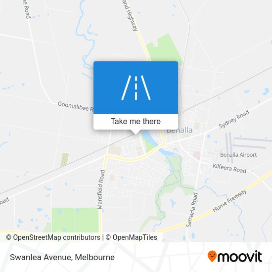 Swanlea Avenue map