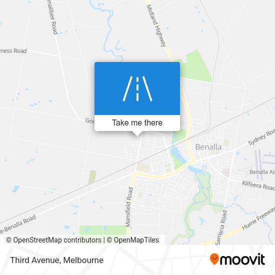 Third Avenue map