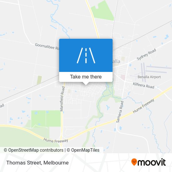 Thomas Street map