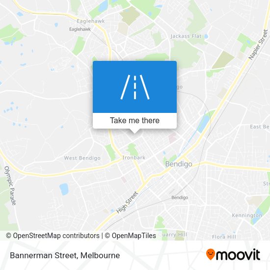 Bannerman Street map