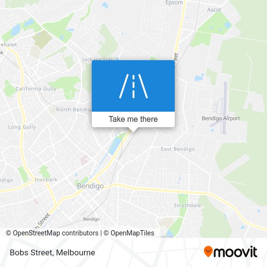 Bobs Street map