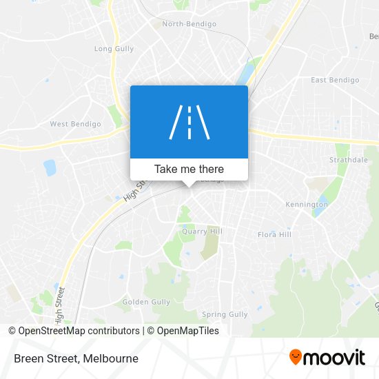 Breen Street map