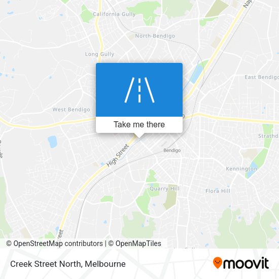 Creek Street North map