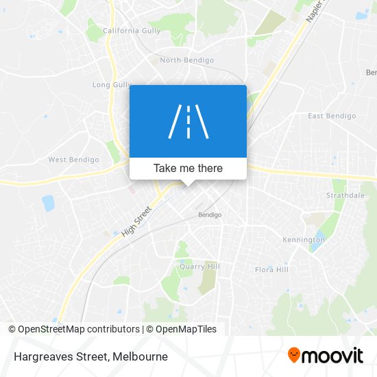 Hargreaves Street map