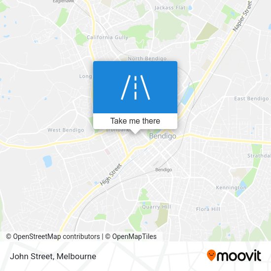 John Street map