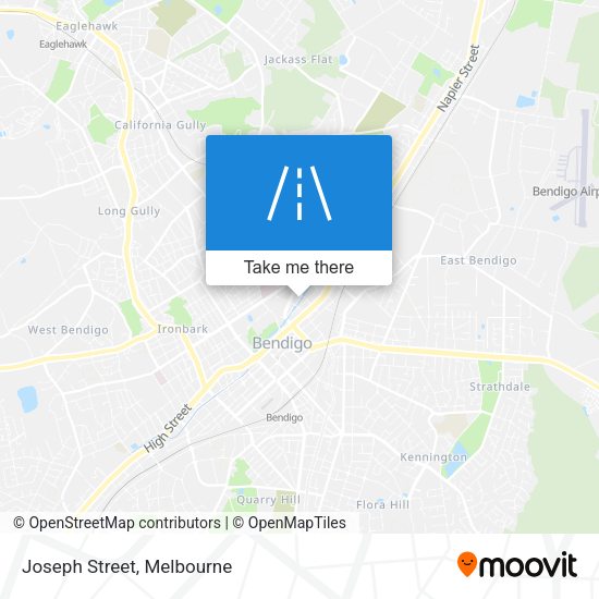 Joseph Street map