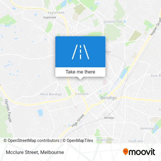 Mcclure Street map