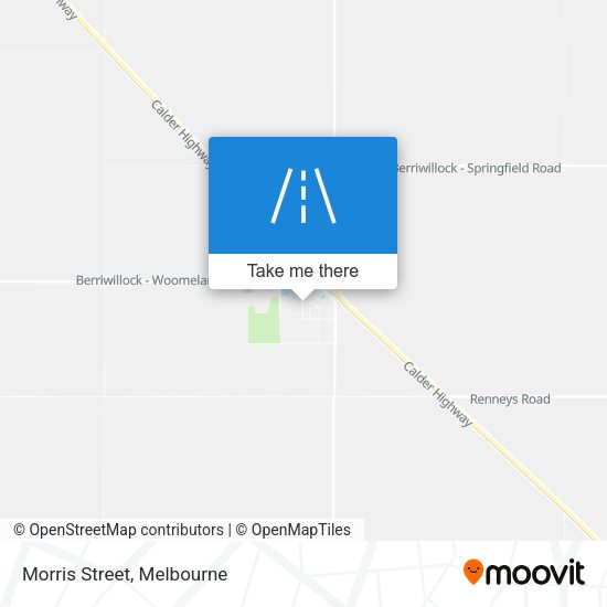 Morris Street map