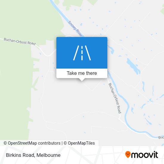 Birkins Road map