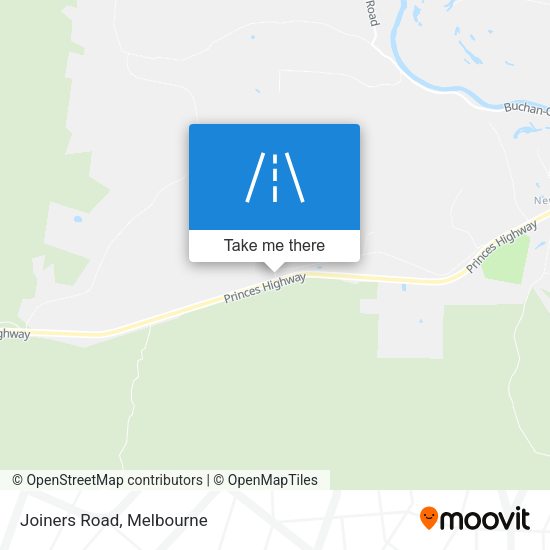 Joiners Road map