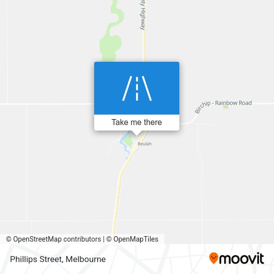 Phillips Street map