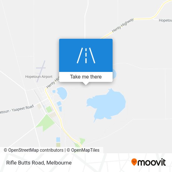 Rifle Butts Road map