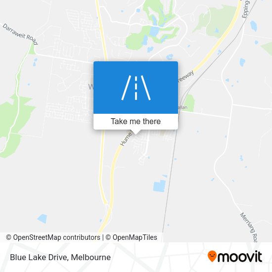 Blue Lake Drive map