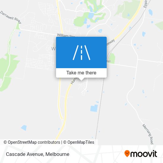 Cascade Avenue map