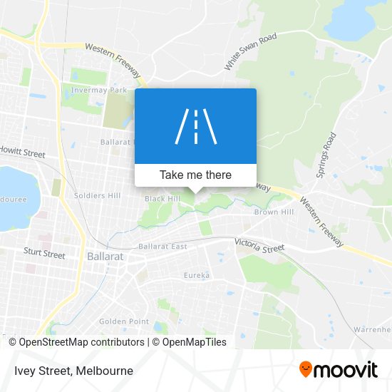 Ivey Street map