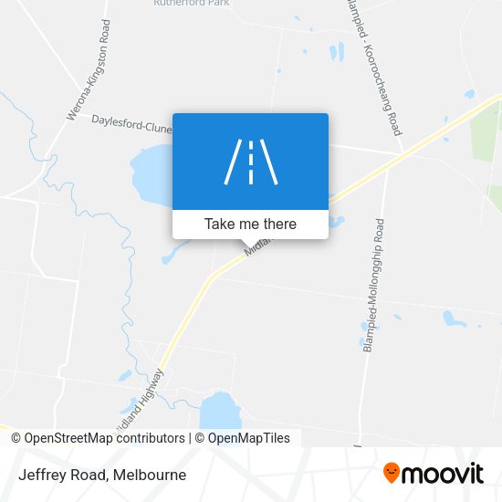 Jeffrey Road map
