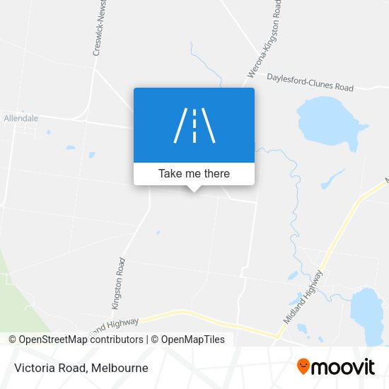 Victoria Road map