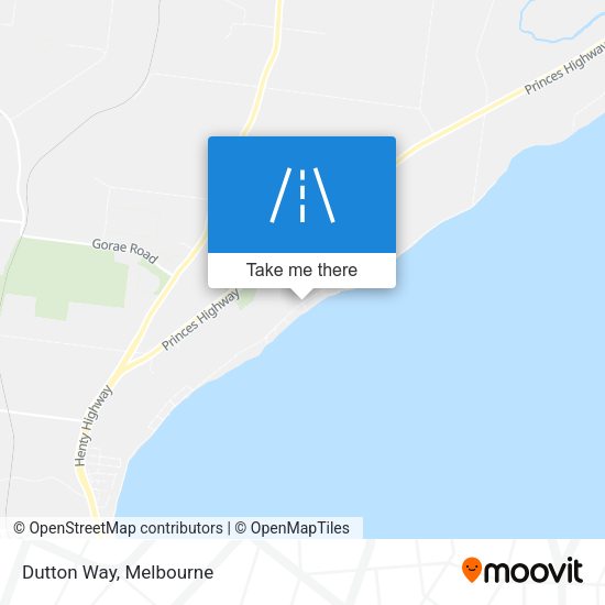 Dutton Way map