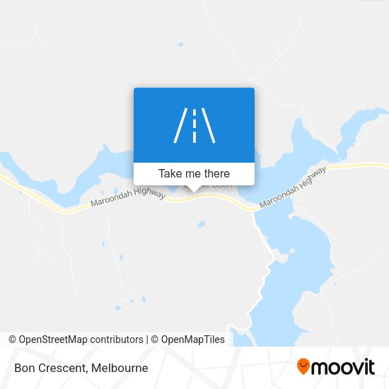 Bon Crescent map
