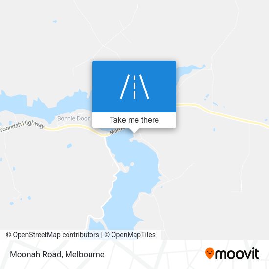Moonah Road map
