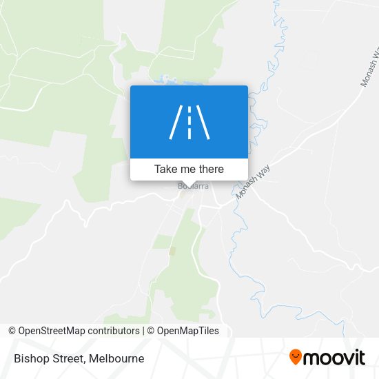 Bishop Street map
