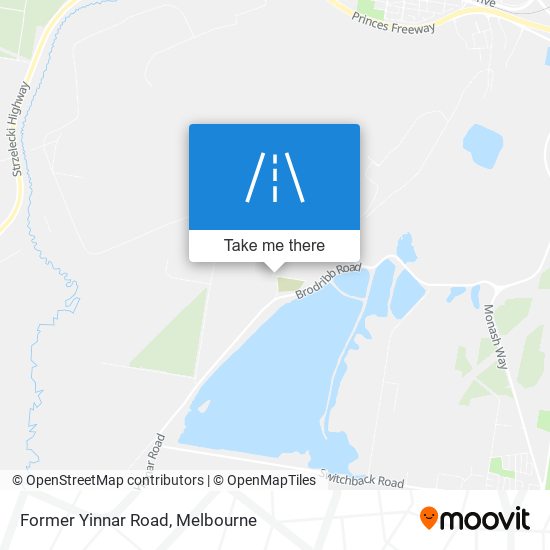 Former Yinnar Road map