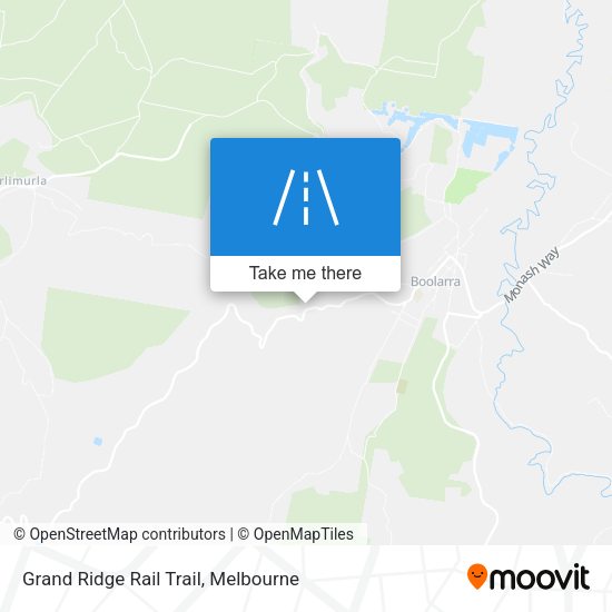 Grand Ridge Rail Trail map
