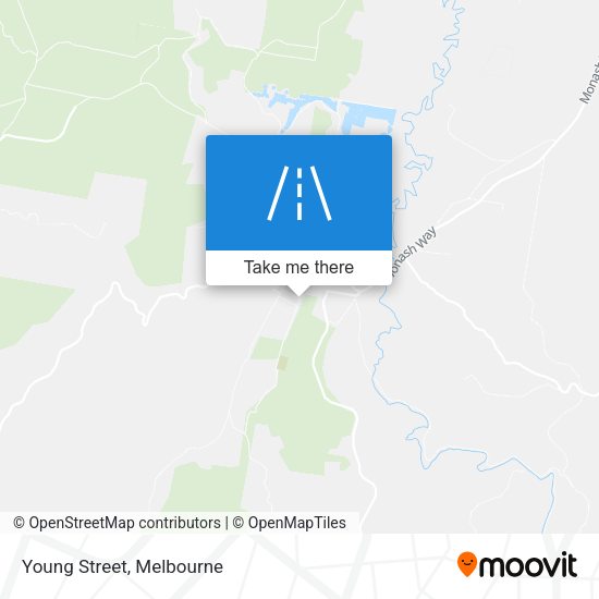 Young Street map