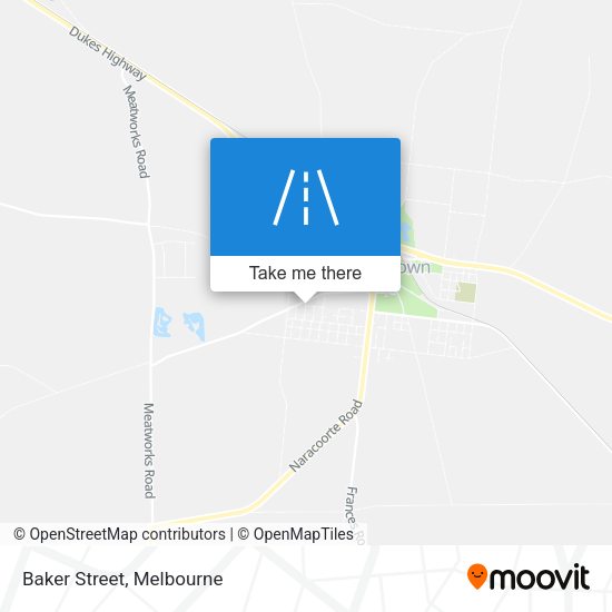 Baker Street map