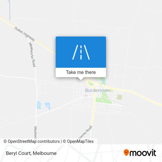Beryl Court map