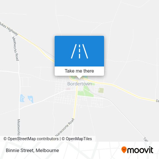 Binnie Street map
